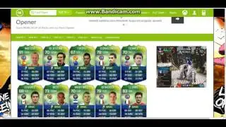 Otwieranie paczek z fify 14 messi 98 drugi raz !! #12