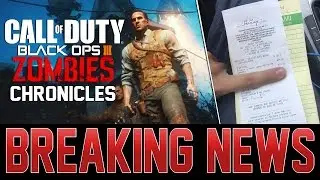 CALL OF DUTY: ZOMBIES CHRONICLES EXPANSION PRE-ORDER NOW! 8 REMASTERED MAPS LEAKED BY RETAILER!