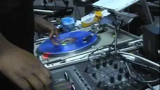 DJ Mankind Cuttin' Up On 