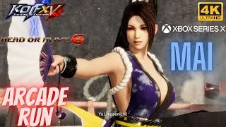 King of Fighters X Dead or Alive 6 Mai Arcade Run