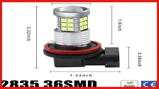 Upgrade Your Ride with High-Powered H8 H11 LED Fog Light Bulbs