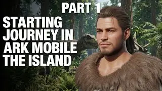 Solo Journey Begins In ARK Ultimate mobile The Island! Episode 01