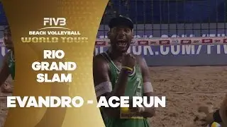 Ace after ace from incredible Evandro - Rio Grand Slam