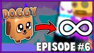 ZOMG doggy to infinity *trade banned* (day 6) | bubble gum simulator