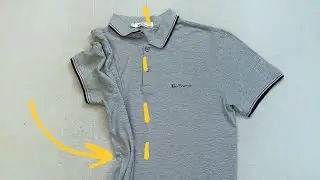 How to iron a polo shirt quick