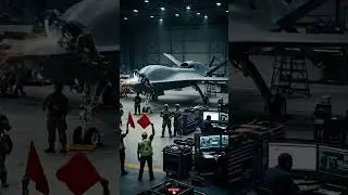 High-tech drone service: See the future of #shorts #UAV #militaryaviation #viralshorts #mustwatch
