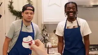 Erobb eats a plastic cookie thinking it's real - w/ Nick & Bruce