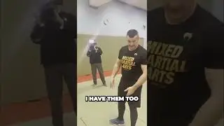 Mirko Cro Cop | Reporter Takes Low Kick (with subtitles)