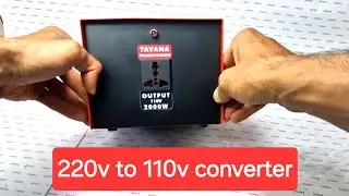 220 to 110 converter transformer