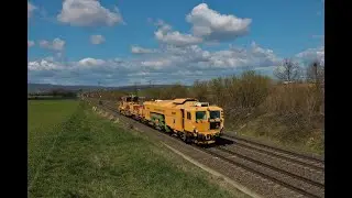[Gleisbaumaschinen] J.Hubert Plasser und Theurer Stopfexpress  in Nieder M&ouml;rlen
