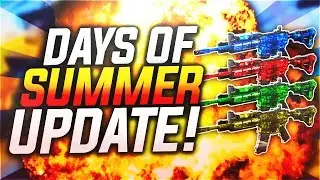 DAYS OF SUMMER UPDATE! ALL NEW EPIC WEAPON CAMOS & NEW DLC GUNS COMING TO INFINITE WARFARE!