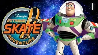 Disney's Extreme Skate Adventure - Toy Story PS2 Gameplay Walkthrough - Part 1 - Pizza Planet