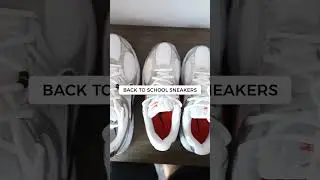Bought my kid his first back-to-school sneakers