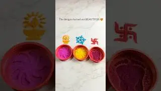 Diwali Rangoli TOOLS✨Rangoli Stamp Set👌from AMAZON #rangoli #rangolitools #stencilart