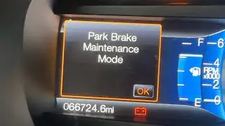 Режим обслуживания Park Break: как перевести Ford Edge в режим обслуживания тормозов, работа с задними тормозами