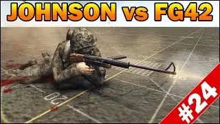 M1941 JOHNSON LMG vs FG42 - Men of War Assault Squad 2 - RobZ Realism Mod - Mini Scenario #24