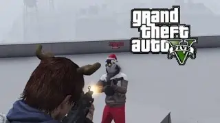 GTA V Online - Winter Rooftop Deathmatch