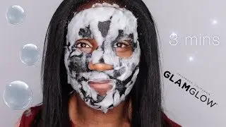 ПЕРВЫЕ ВПЕЧАТЛЕНИЯ | Кислородная маска для глубокого очищения GLAMGLOW BUBBLESHEET&trade;?!
