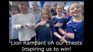 Scotland Euros 2024 by Duloch Primary, P5a (with lyrics)