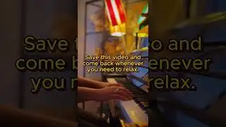 I am playing this song to calm you down, save this video and come back to relax #shorts #pianomusic