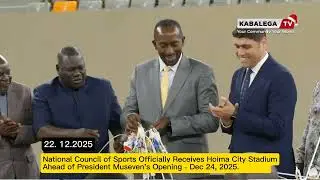 National Council of Sports Officially Receives Hoima City Stadium | 22.12.2025