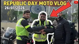 Republic Day Moto Vlog 26 Jan 2026 | Riding for India 🇮🇳 #26January #RepublicDayRide#RepublicDay2026