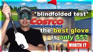 kirkland vs titleist blindfolded first impression | 2024 golf glove review