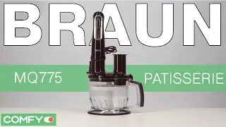 Braun MQ775 PATISSERIE - блендер с функцией Smart Speed - Видеодемонстрация от Comfy