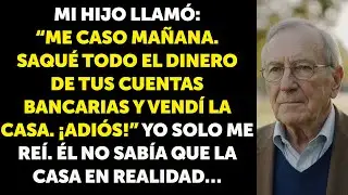 “Me caso mañana”, dijo mi hijo… y se llevó todo mi dinero