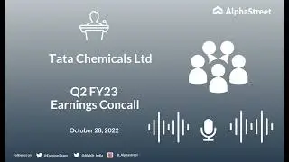 Tata Chemicals Ltd Q2 FY23 Earnings Concall