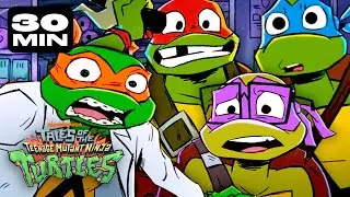 Ninja Turtles WEIRDEST Moments for 30 Minutes Straight! 🤨 | Tales of the TMNT