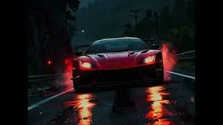 Midnight Drift | Speeding Through the Moonlit Mountain Roads | Anime Car Chase #shorts #new #car