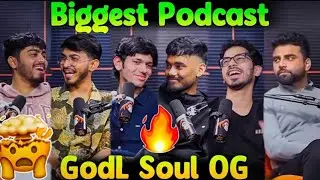 🇮🇳GodLike Soul OG Podcasto😱🔥  Lolzz Advice Manya🚨 React On Godl 16@💛 Again BGMI Matches Postponed😲