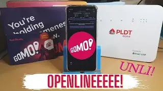 GOMO UNLI DATA + BoostEven R281 Modem | OPENLINE