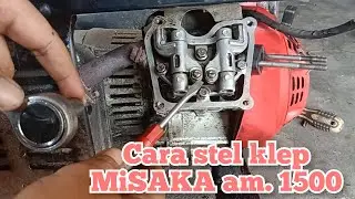 Клапан Cara Stel Genset ec 1500-stel valve||Как отрегулировать клапан#steklep@Teknik_Tokusatsu