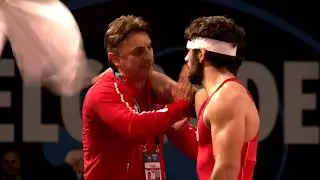 BRONZE GR - 82 kg: B. KOVACEVIC (SRB) v. M. KISMONI (HUN)