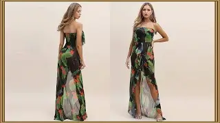 Summer Mesh Maxi Dress