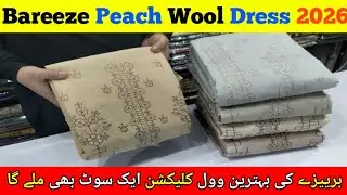 Bareeze winter collection 2026 | Bareeze wool k embroidery dresses 