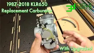 New KLR650 Carburetor by 3D Cycle Parts