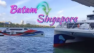 PART 1⛴️BATAM TO SINGAPORE 2023 I MAJESTIC FERRY I TRAVEL VLOG  #aswboovlogs #travel #batam #ferry 