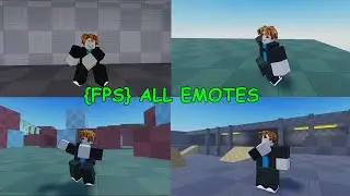 Roblox FPS Gun Grounds FFA &ndash; Emote Showcase | Music: Iswaera &ndash; Harinezumi [NCS Release]