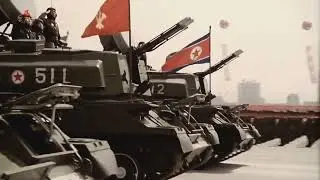【HD】kim jong il speech, Military Parade 1992 (1992년 김정일 연설, 열병식)