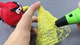 Примеры сделанных работ с помощью 3D-ручки 3D PEN 2