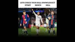 Rank These Midfielder 1-3🥶☠️#football#barcelona#pedri#realmadrid#bellingham#psg#vitinha#barca#shorts
