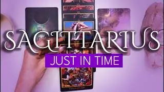SAGITTARIUS TAROT READING | &ldquo;IT&rsquo;S GOOD NEWS!&rdquo; JUST IN TIME