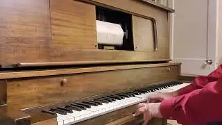 1920 Waldorf player piano plays Playrite 5658, 