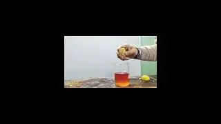 #Potassiumpermanganateandlemon  #lemonexperiment // #potassiumpermanganateexperiment