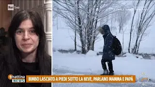 Bambino fatto scendere dal bus sotto la neve: parlano i genitori - 1Mattina News 30/01/2026