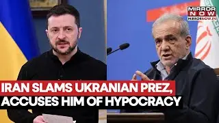 Iran's FM Araghchi Accuses Ukrainian President Zelenskyy Of Hypocrisy & Corruption | Watch Video