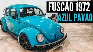 VW FUSC&Atilde;O 1972 AZUL PAV&Atilde;O - CAMPEAO EM COMPRAS NO  MERCADO LIVRE